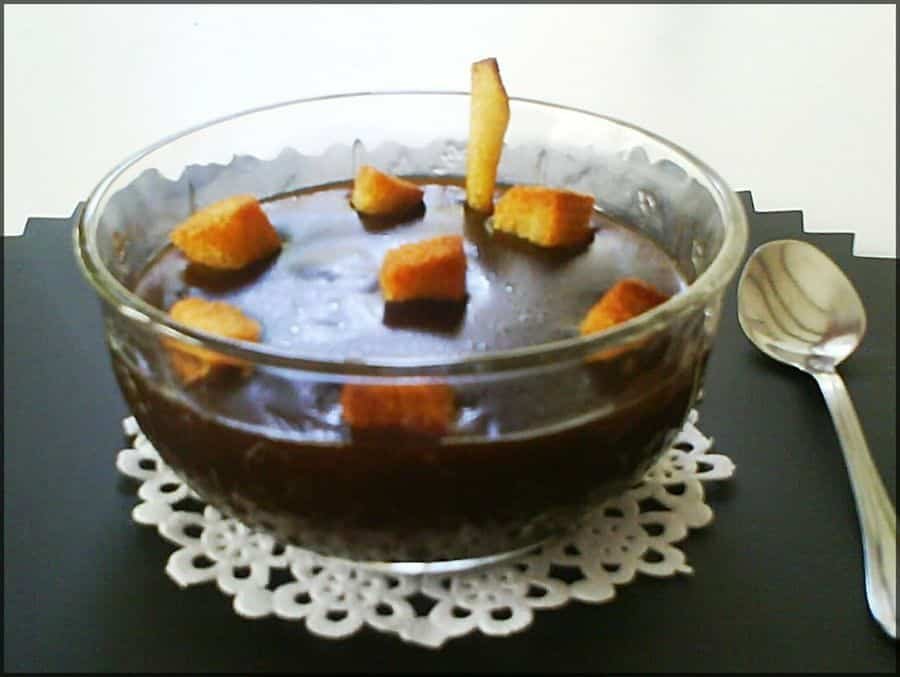 Receta gachas de café