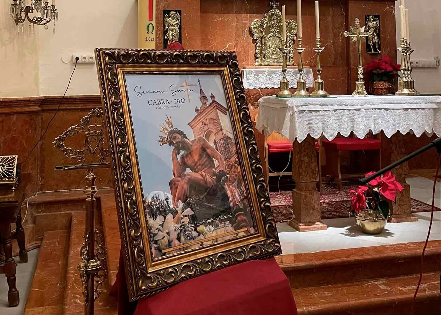 Presentado el cartel de la Semana Santa de Cabra 2023