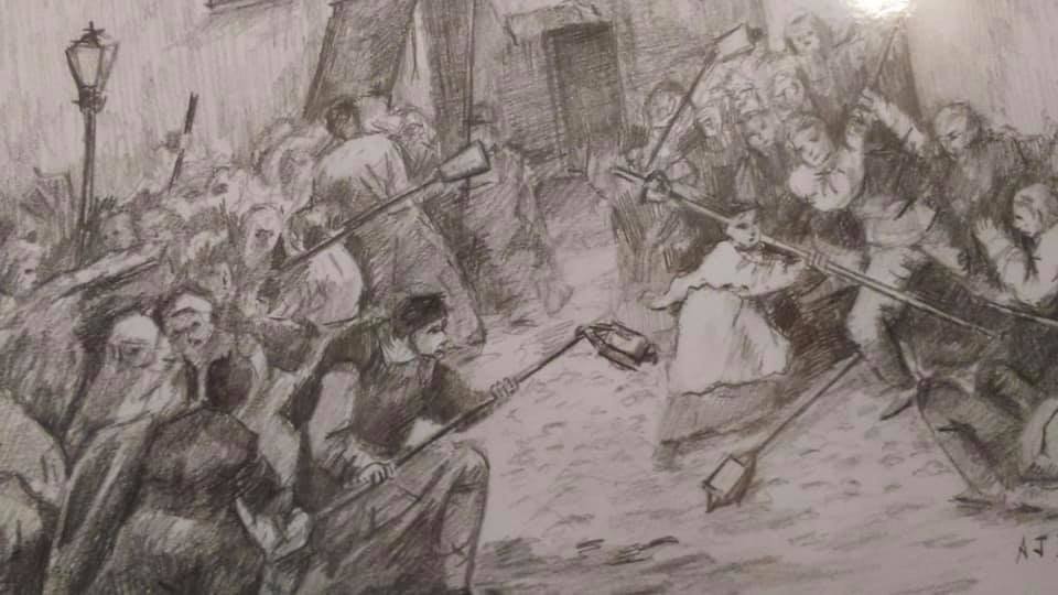 Origen del refrán «Acabar como el Rosario de la Aurora»