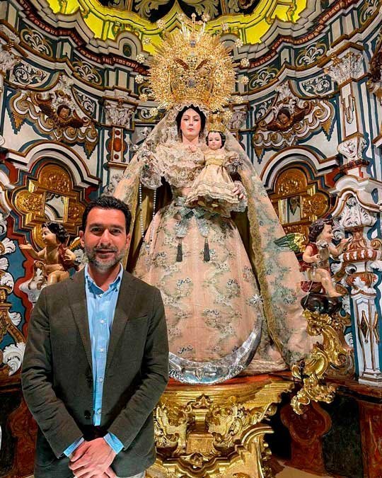 Entrevista al exaltador de las Glorias de la Virgen de los Remedios, Mateo Olaya